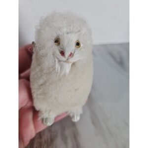 Vintage Hallifax Wooly Ram Lamb Sheep New Zealand Trinket Sheld Sitter Decor